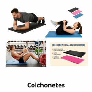 Colchonete Tapete de Exercício, Impermeável.